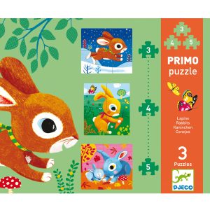 Primo puzzle lapins