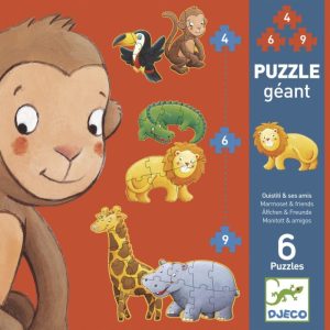 Puzzle géant savane